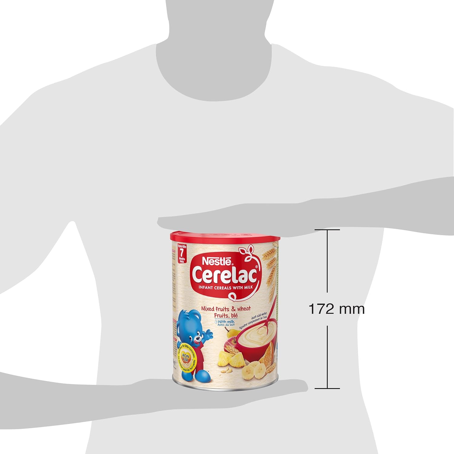 Nestle Cerelac Infant Cereal with Milk & Wheat mixed fruit, 35.27 Ounce - Image 8